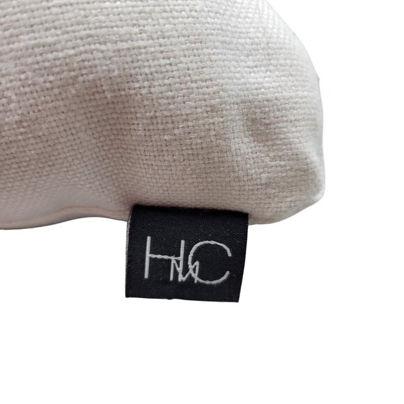 Decorative Peacock Feather Pattern Throw Pillow Zip Cover Hallmark Collectibles - Picture 4 of 5